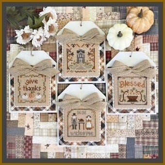 Thanksgiving Petites - Little House Needleworks - Cross Stitch Pattern