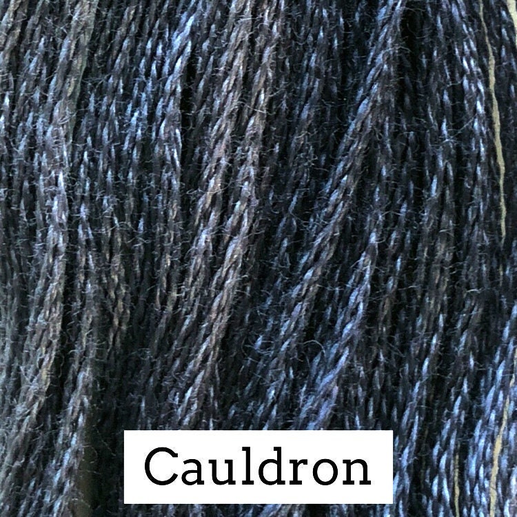 Cauldron by Classic Colorworks - 5 yds, Hand-Dyed, 6 Strand, 100% Cotton, Cross Stitch Embroidery Floss