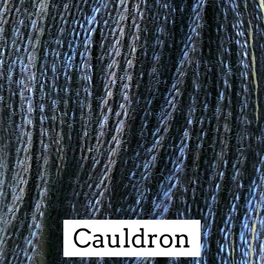 Cauldron by Classic Colorworks - 5 yds, Hand-Dyed, 6 Strand, 100% Cotton, Cross Stitch Embroidery Floss