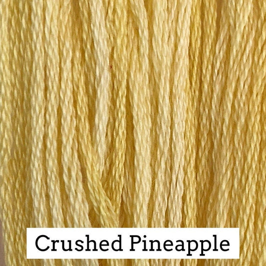 Crushed Pineapple by Classic Colorworks - 5 yds, Hand-Dyed, 6 Strand, 100% Cotton, Cross Stitch Embroidery Floss
