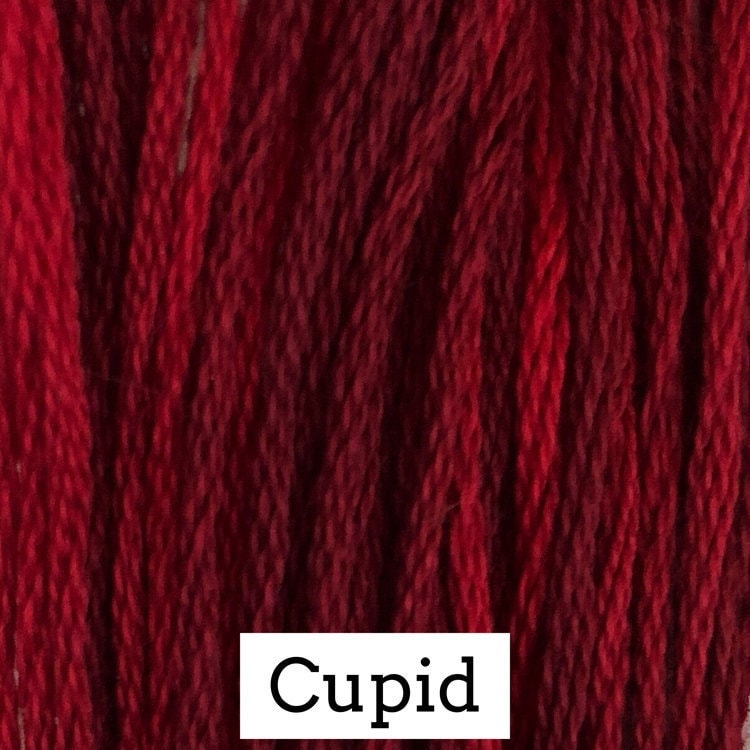 Cupid by Classic Colorworks - 5 yds, Hand-Dyed, 6 Strand, 100% Cotton, Cross Stitch Embroidery Floss