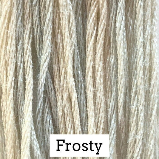 Frosty by Classic Colorworks - 5 yds, Hand-Dyed, 6 Strand, 100% Cotton, Cross Stitch Embroidery Floss