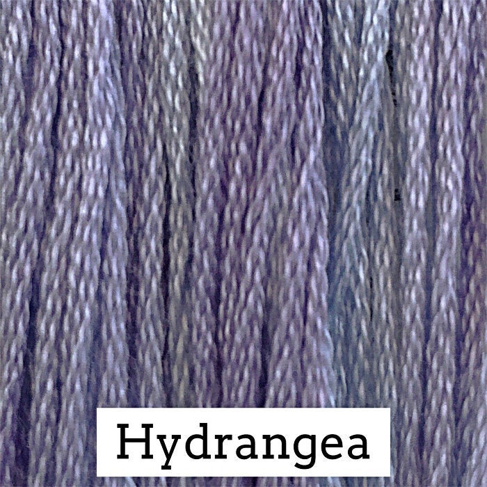 Hydrangea by Classic Colorworks - 5 yds, Hand-Dyed, 6 Strand, 100% Cotton, Cross Stitch Embroidery Floss