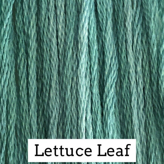 Lettuce Leaf by Classic Colorworks - 5 yds, Hand-Dyed, 6 Strand, 100% Cotton, Cross Stitch Embroidery Floss