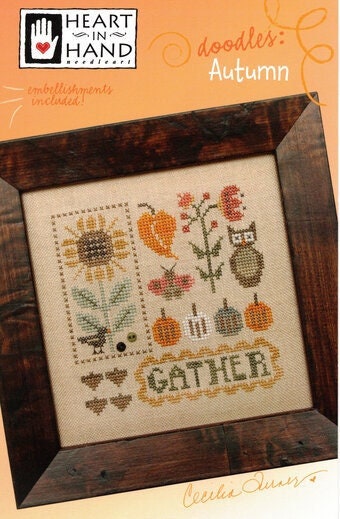 Doodles: Autumn –  Heart in Hand