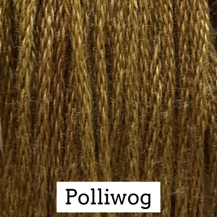 Polliwog by Classic Colorworks - 5 yds, Hand-Dyed, 6 Strand, 100% Cotton, Cross Stitch Embroidery Floss