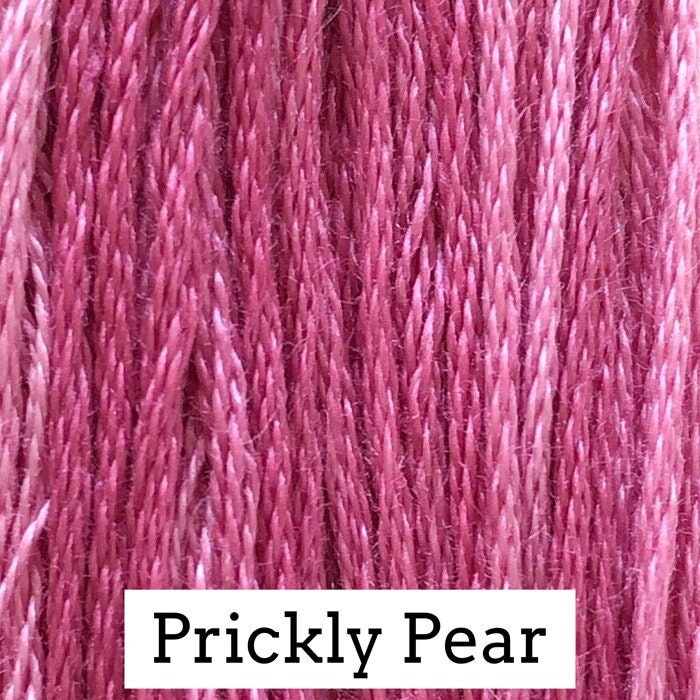 Prickly Pear by Classic Colorworks - 5 yds, Hand-Dyed, 6 Strand, 100% Cotton, Cross Stitch Embroidery Floss