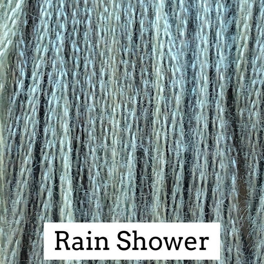 Rain Shower by Classic Colorworks - 5 yds, Hand-Dyed, 6 Strand, 100% Cotton, Cross Stitch Embroidery Floss