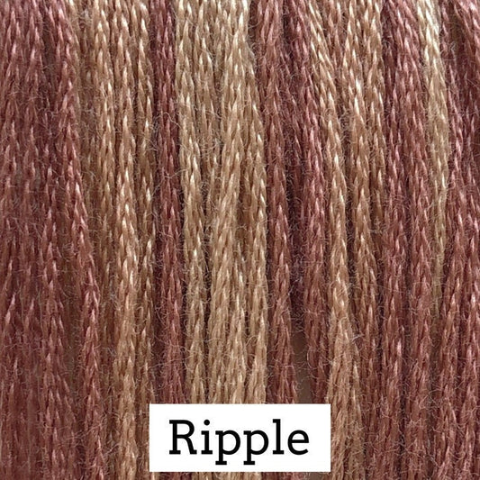 Ripple by Classic Colorworks - 5 yds, Hand-Dyed, 6 Strand, 100% Cotton, Cross Stitch Embroidery Floss
