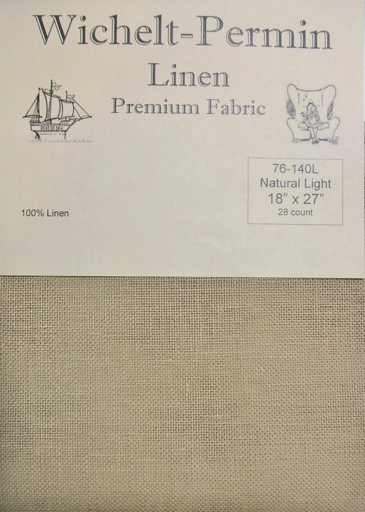 28 Ct. Natural Light Linen by Wichelt