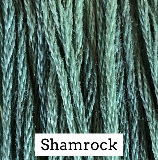 Shamrock by Classic Colorworks - 5 yds, Hand-Dyed, 6 Strand, 100% Cotton, Cross Stitch Embroidery Floss
