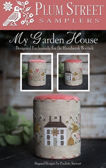 My Garden House - Plum Street Samplers - Cross Stitch Pattern