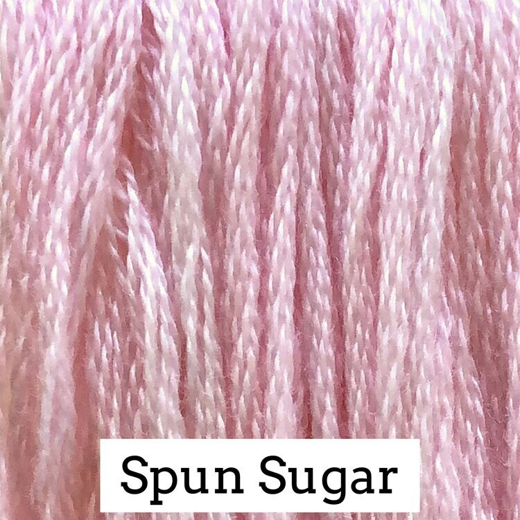 Spun Sugar by Classic Colorworks - 5 yds, Hand-Dyed, 6 Strand, 100% Cotton, Cross Stitch Embroidery Floss