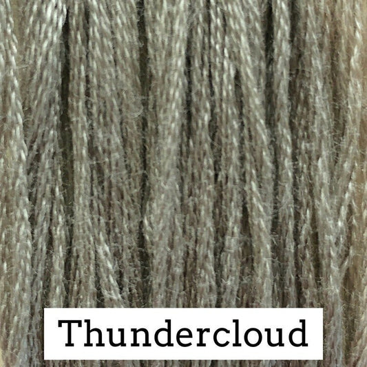 Thundercloud by Classic Colorworks - 5 yds, Hand-Dyed, 6 Strand, 100% Cotton, Cross Stitch Embroidery Floss