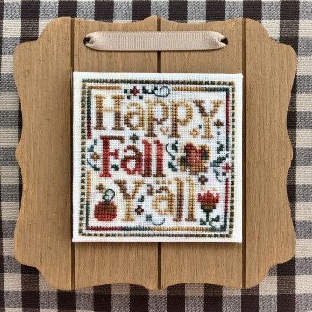 Happy Fall Y'all - Sweet Wing Studio - Cross Stitch Pattern