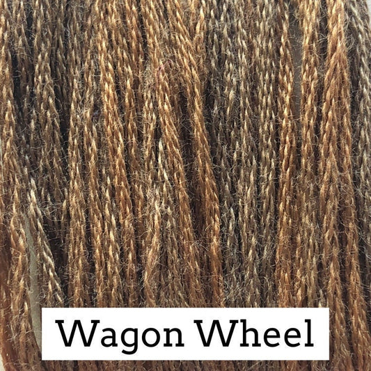Wagon Wheel by Classic Colorworks - 5 yds, Hand-Dyed, 6 Strand, 100% Cotton, Cross Stitch Embroidery Floss