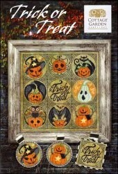 Trick or Treat - Cottage Garden Samplings - Cross Stitch Pattern