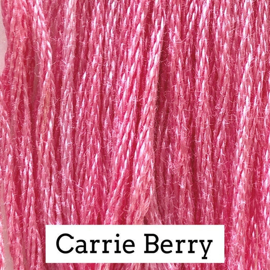 Carrie Berry by Classic Colorworks - 5 yds, Hand-Dyed, 6 Strand, 100% Cotton, Cross Stitch Embroidery Floss
