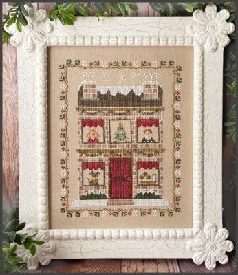 Waiting for Santa - Country Cottage Needleworks- Cross Stitch Pattern