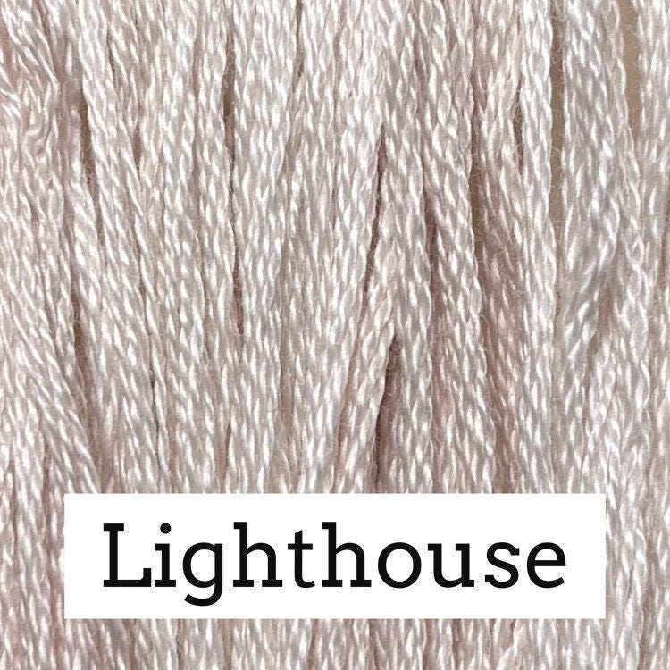 Lighthouse by Classic Colorworks - 5 yds, Hand-Dyed, 6 Strand, 100% Cotton, Cross Stitch Embroidery Floss