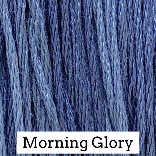 Morning Glory by Classic Colorworks - 5 yds, Hand-Dyed, 6 Strand, 100% Cotton, Cross Stitch Embroidery Floss