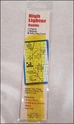 Yellow Static High Lighter Guide - Cross Stitch Notion
