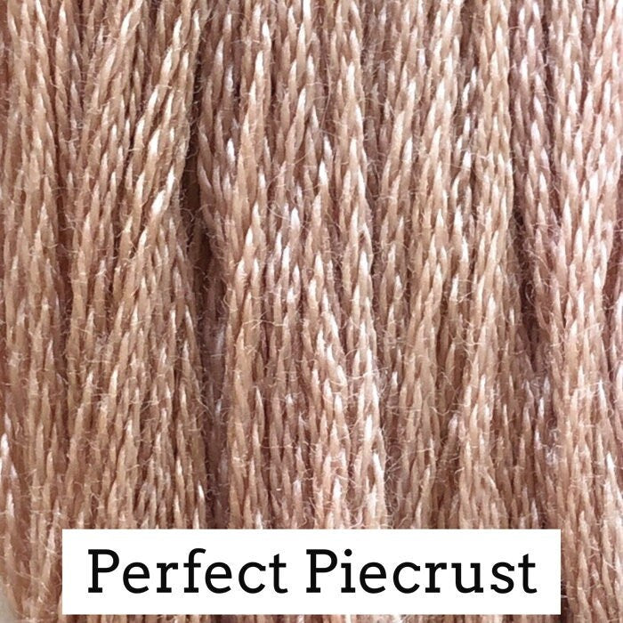 Perfect Piecrust by Classic Colorworks - 5 yds, Hand-Dyed, 6 Strand, 100% Cotton, Cross Stitch Embroidery Floss