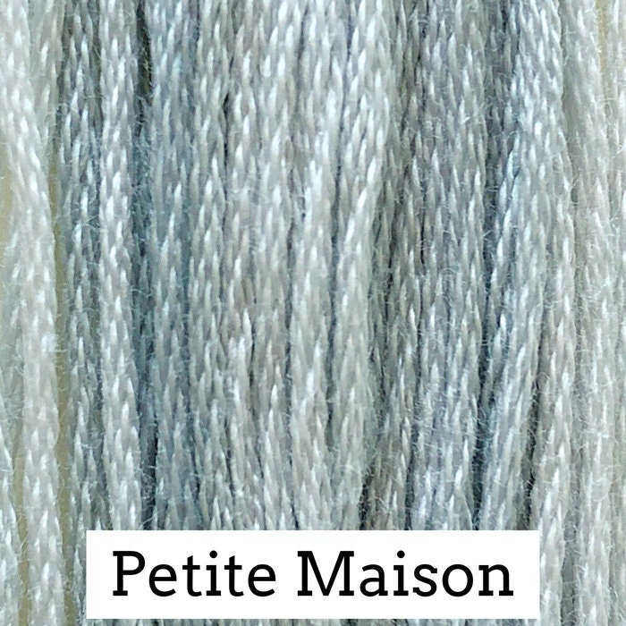 Petite Maison by Classic Colorworks - 5 yds, Hand-Dyed, 6 Strand, 100% Cotton, Cross Stitch Embroidery Floss