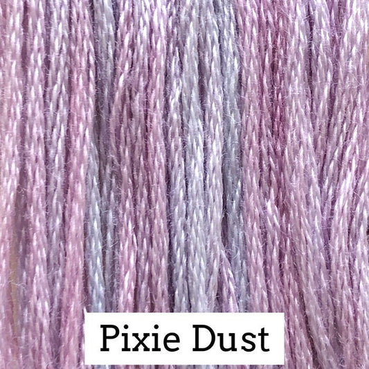 Pixie Dust by Classic Colorworks - 5 yds, Hand-Dyed, 6 Strand, 100% Cotton, Cross Stitch Embroidery Floss