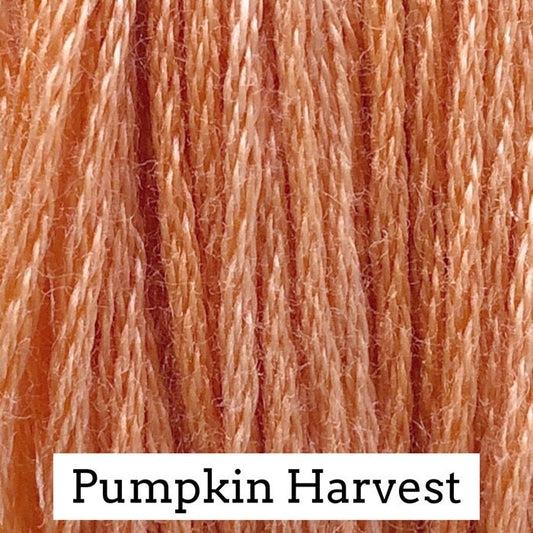 Pumpkin Harvest by Classic Colorworks - 5 yds, Hand-Dyed, 6 Strand, 100% Cotton, Cross Stitch Embroidery Floss