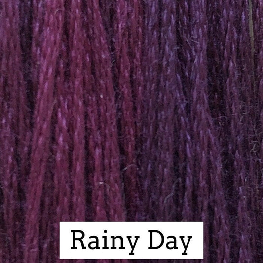 Rainy Day by Classic Colorworks - 5 yds, Hand-Dyed, 6 Strand, 100% Cotton, Cross Stitch Embroidery Floss