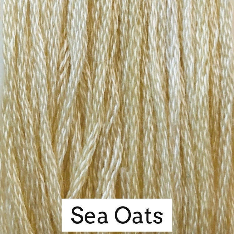 Sea Oats by Classic Colorworks - 5 yds, Hand-Dyed, 6 Strand, 100% Cotton, Cross Stitch Embroidery Floss