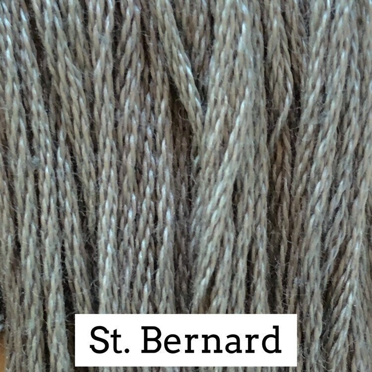 St. Bernard by Classic Colorworks - 5 yds, Hand-Dyed, 6 Strand, 100% Cotton, Cross Stitch Embroidery Floss