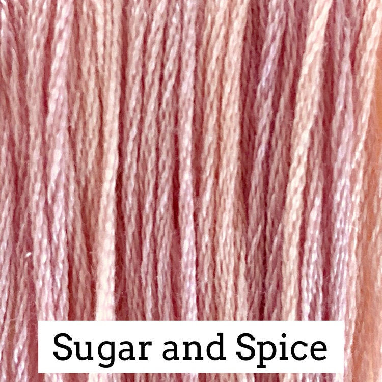 Sugar & Spice by Classic Colorworks - 5 yds, Hand-Dyed, 6 Strand, 100% Cotton, Cross Stitch Embroidery Floss