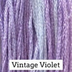 Vintage Violet by Classic Colorworks - 5 yds, Hand-Dyed, 6 Strand, 100% Cotton, Cross Stitch Embroidery Floss
