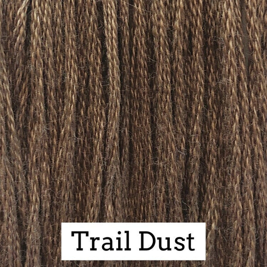 Trail Dust by Classic Colorworks - 5 yds, Hand-Dyed, 6 Strand, 100% Cotton, Cross Stitch Embroidery Floss