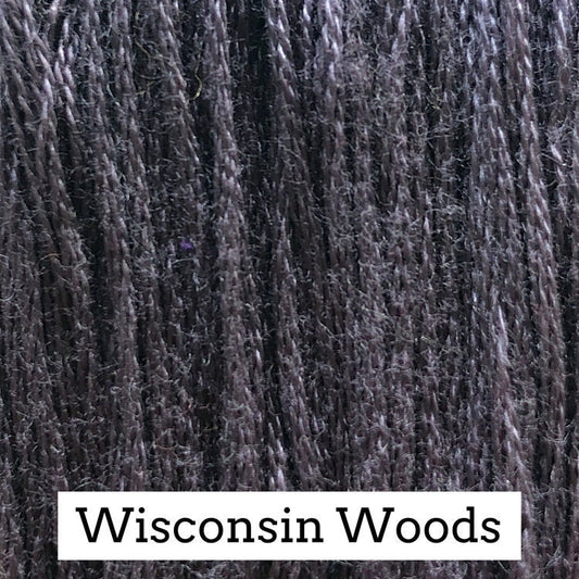 Wisconsin Woods by Classic Colorworks - 5 yds, Hand-Dyed, 6 Strand, 100% Cotton, Cross Stitch Embroidery Floss