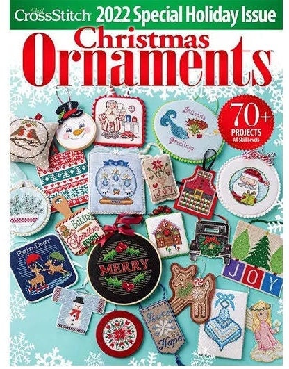Christmas Ornaments - Just CrossStitch 2022 Special Holiday Issue - Magazine