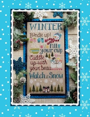 Watch it Snow - Waxing Moon Designs - Cross Stitch Pattern