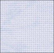 14 Count Vintage Blue Whisper Aida – Zweigart Cross Stitch Fabric – More Information in Description