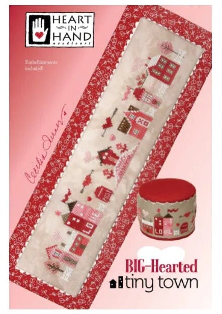 Big Hearted Tiny Town – PAPER Pattern – Heart in Hand