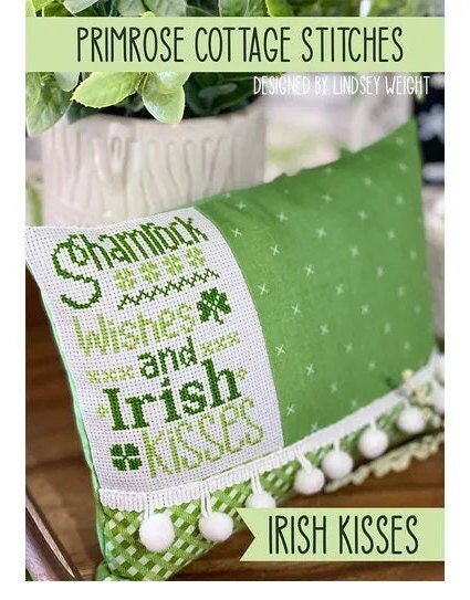 Irish Kisses – PAPER Pattern – Primrose Cottage Stitches