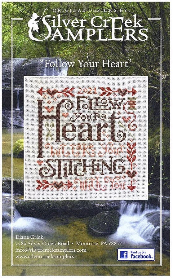 Follow Your Heart - Silver Creek Samplers - Cross Stitch Pattern