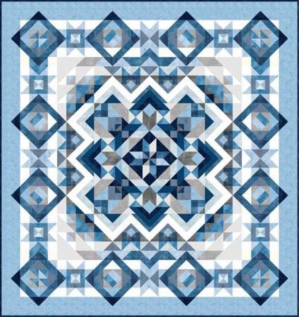 Zephyr Block of the Month Registration Fee- Wilmington Prints featuring Wilmington Essentials fabric