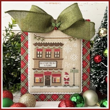 Department Store #1- Big City Christmas - Country Cottage Needleworks - Cross Stitch Pattern