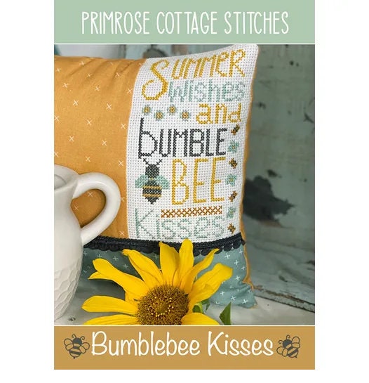 Bumblebee Kisses -  Primrose Cottage Stitches - Cross Stitch Pattern