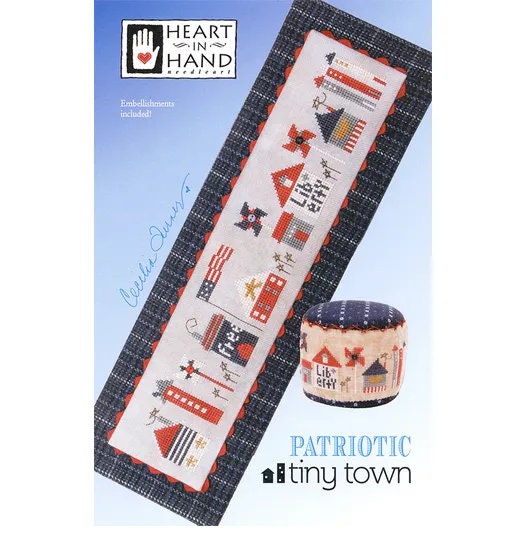 Patriotic Tiny Town - Heart in Hand
