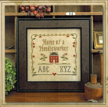 Home of a Needleworker, Squared - Little House Needleworks - Cross Sti ...