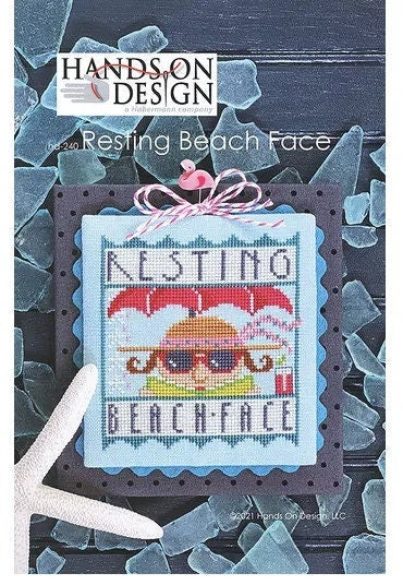 Resting Beach Face - Hands on Design - Cathy Haberman