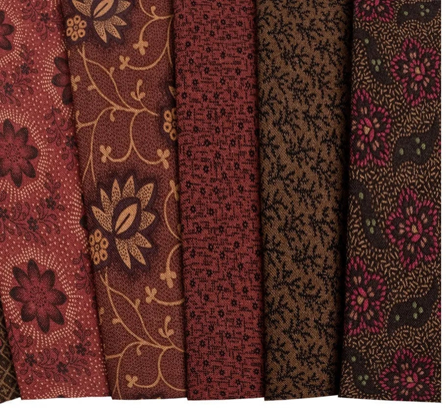 Redwood Cupboard by Pam Buda of Heartspun Quilts - 10"x10" Squares